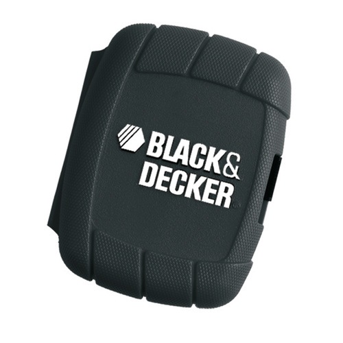 Black And Decker - Jogo de 50 peas para furar e aparafusar Brocas Titanium - A7093