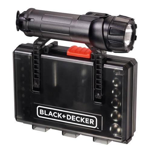 Black and Decker - Lanterna  conjunto para aparafusar  colete refletor - A7224
