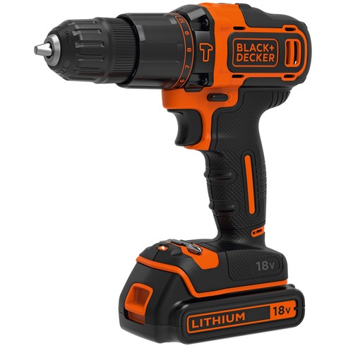 Black and Decker - Berbequim percutor 18V 15Ah Ltio - BDCHD18K