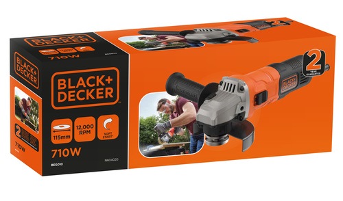 Black And Decker - Rebarbadora 710W 115mm - BEG010