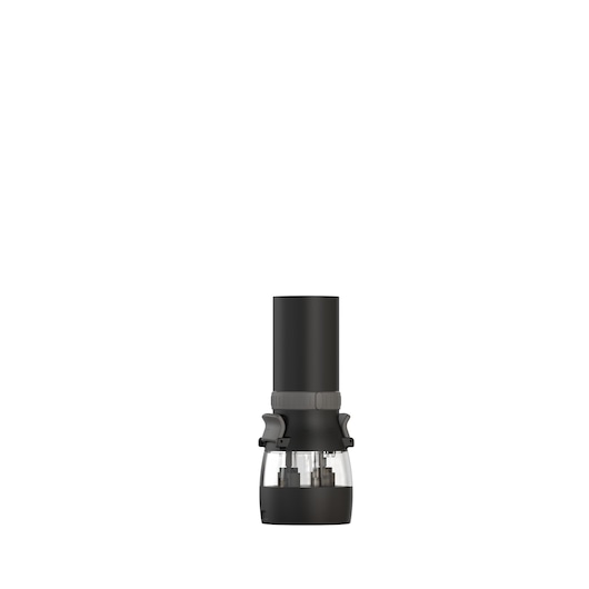 BLACKDECKER BCKM1016KSG compact black food chopper front angle on white background.