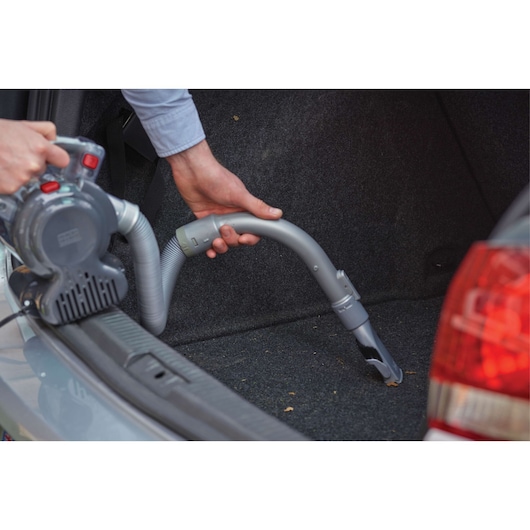 BLACKDECKER PD1200AV handheld vacuum cleaning car trunk, flexible hose, photography, PD1200AV